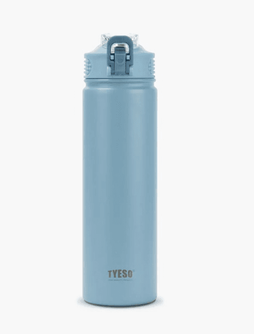 Garrafa Térmica Tyeso Termo Ts-8771C Mz-297 750ml C/pajita Celeste