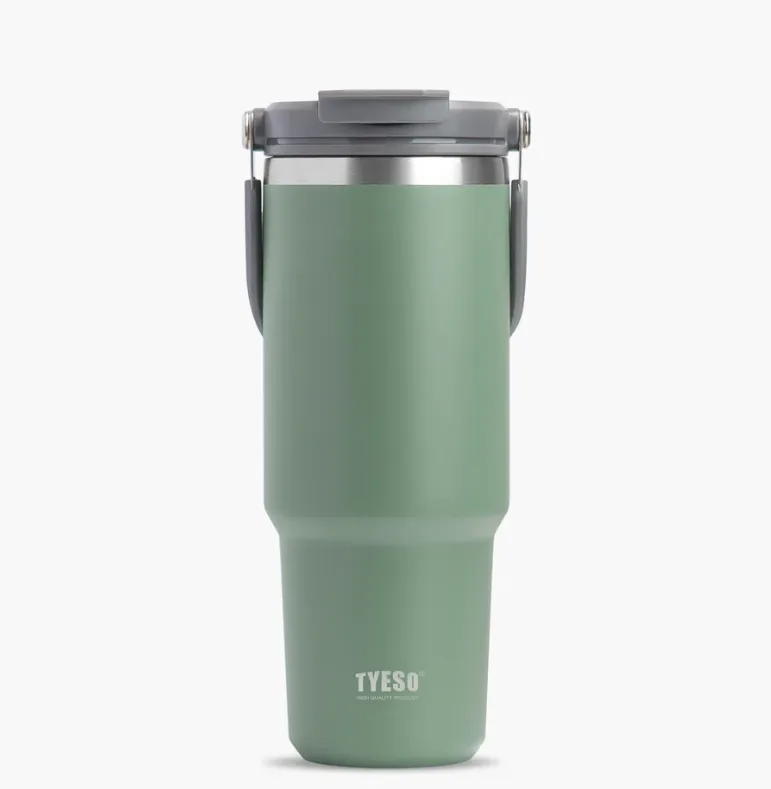 Garrafa Térmica Tyeso Ts-8828 Mz-132 900ml Verde