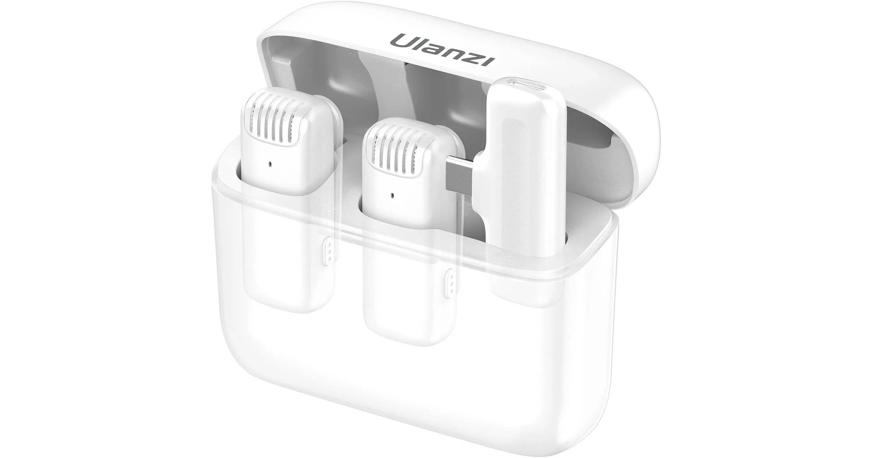 Microfone Ulanzi 3096 Type-C Branco