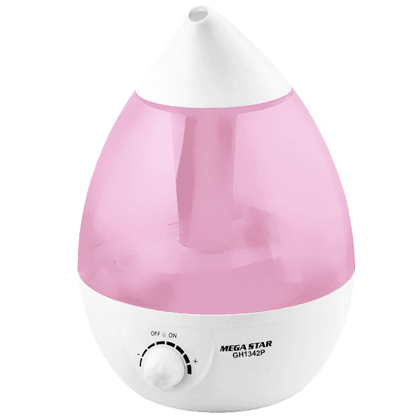 Umidificador de Ar Megastar GH1342P 25W 2.7 Litros Bivolt Rosa/Branco