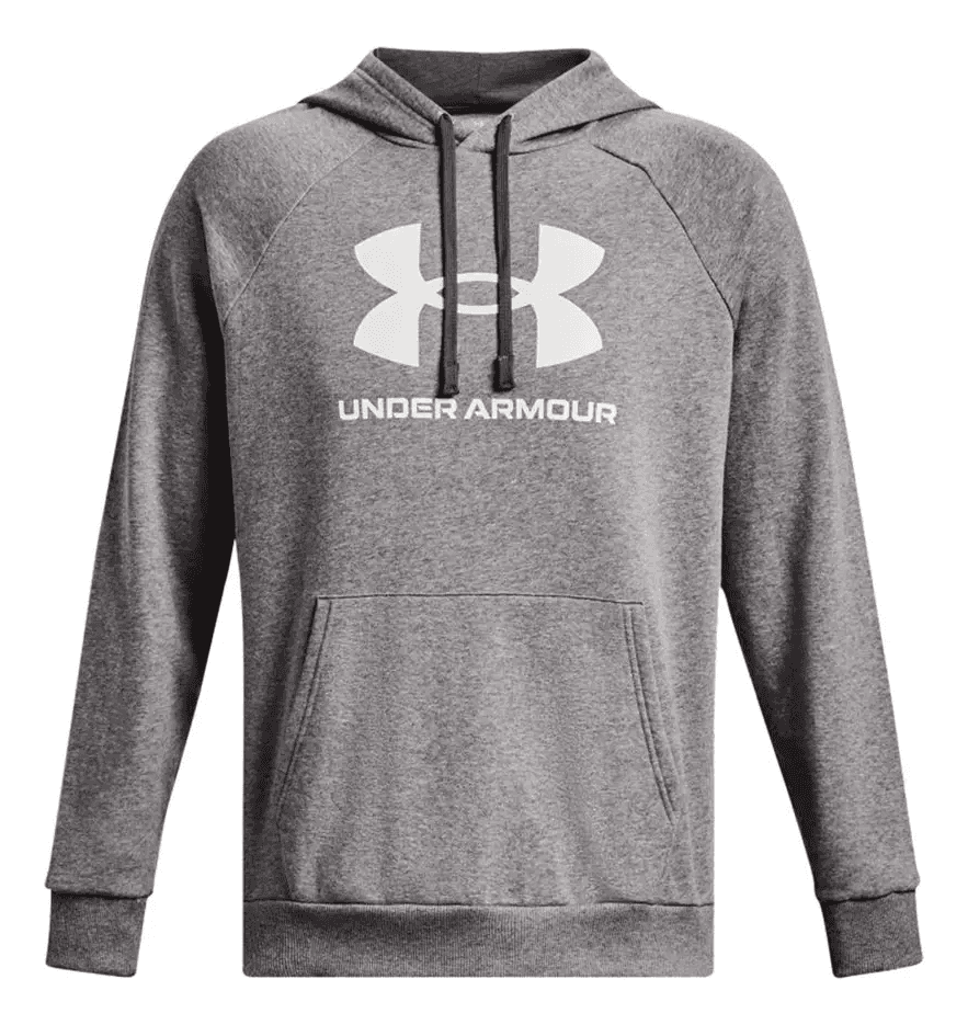 Moletom Under Armour Rival Fleece Logo 1379758-025 Cinza M