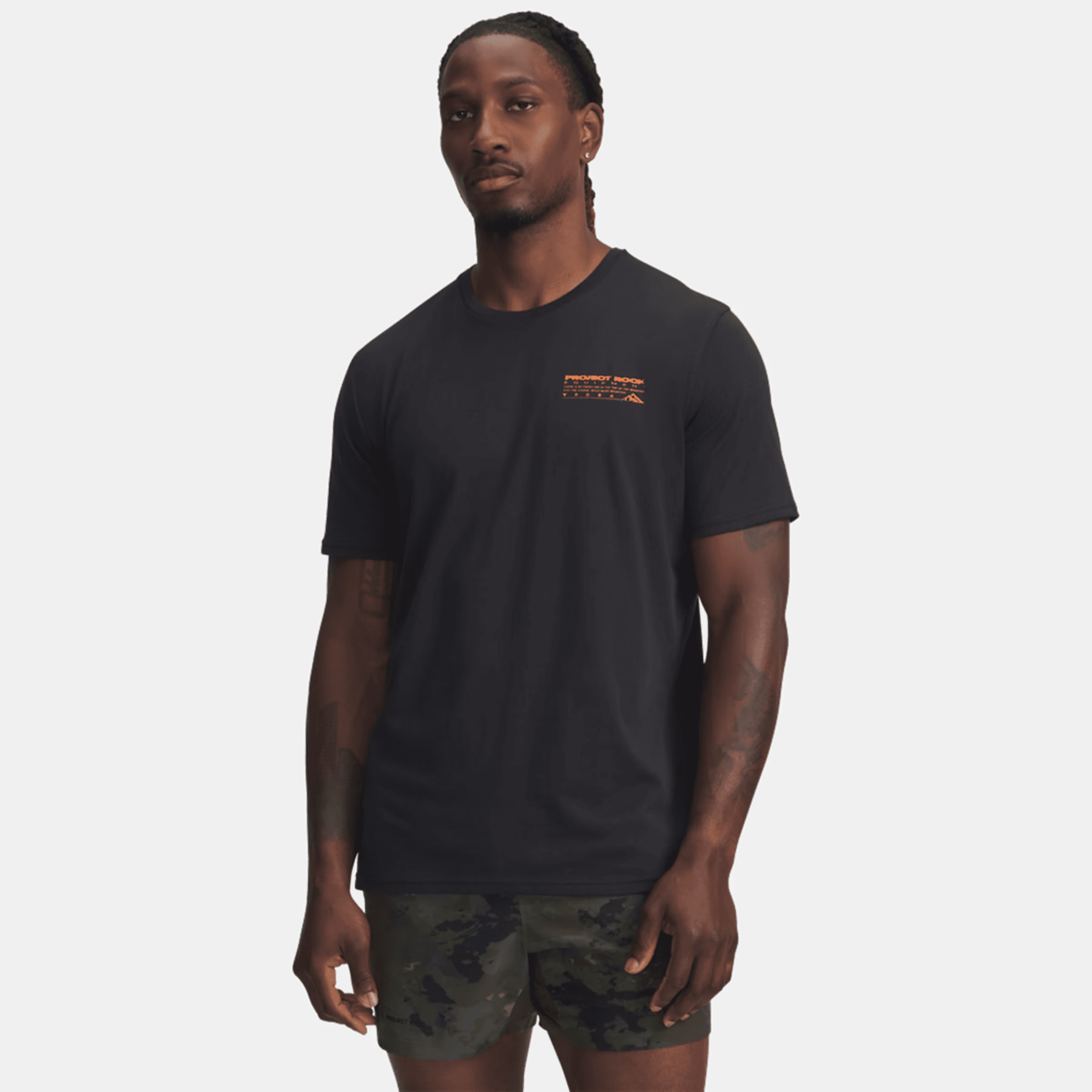 Camiseta Under Armour Pjt Rck Q4 6005034-002 Black (T) M