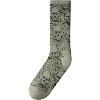 Meias Vans Medias Lx Wreckpack Skull VN000SP6FSG Green (T) M