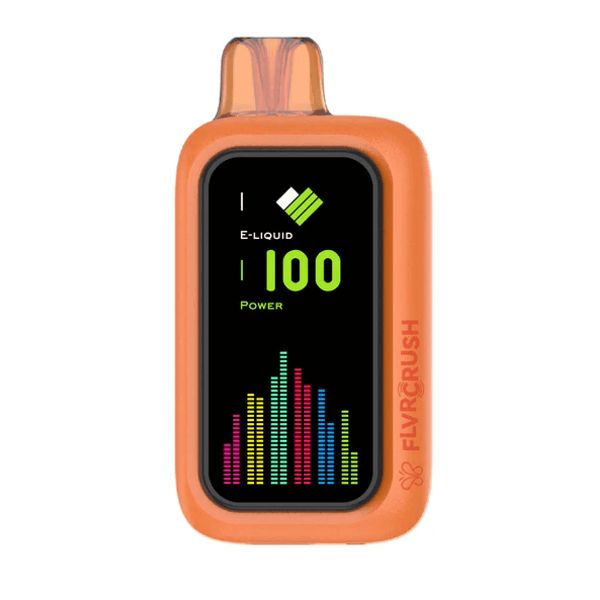 Vape Descartável Flvrcrush Dual Mesh 16000 Puffs - Crush Orange