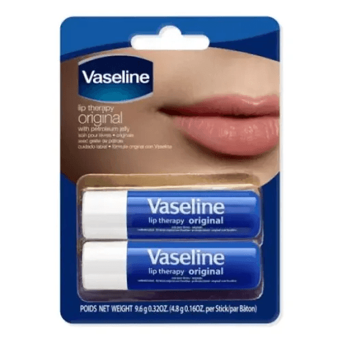 Bálsamo Labial Vaseline Lip Therapy Original 14G 2 Unidades