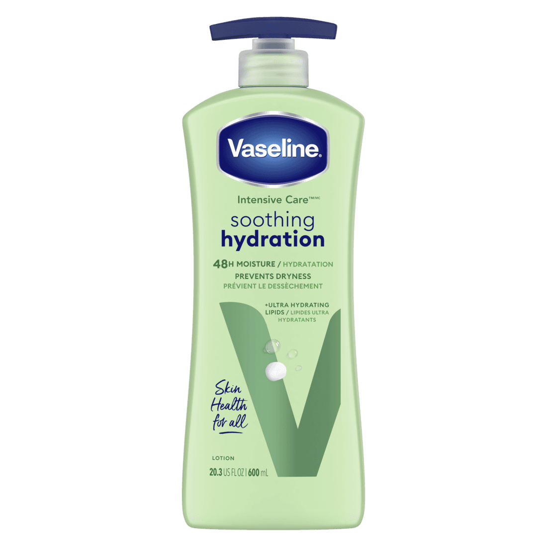 Loção Corporal Vaseline Soothing Hydration 600ml