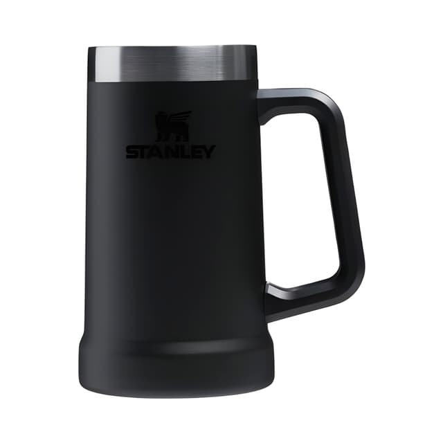 Copo de Cerveja Stanley Adventure Big Grip Beer Stein 710ml Preto