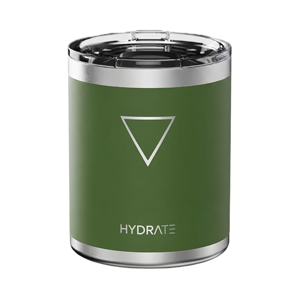 Vaso Térmico Hydrate Whisky Lowball 295ml Verde