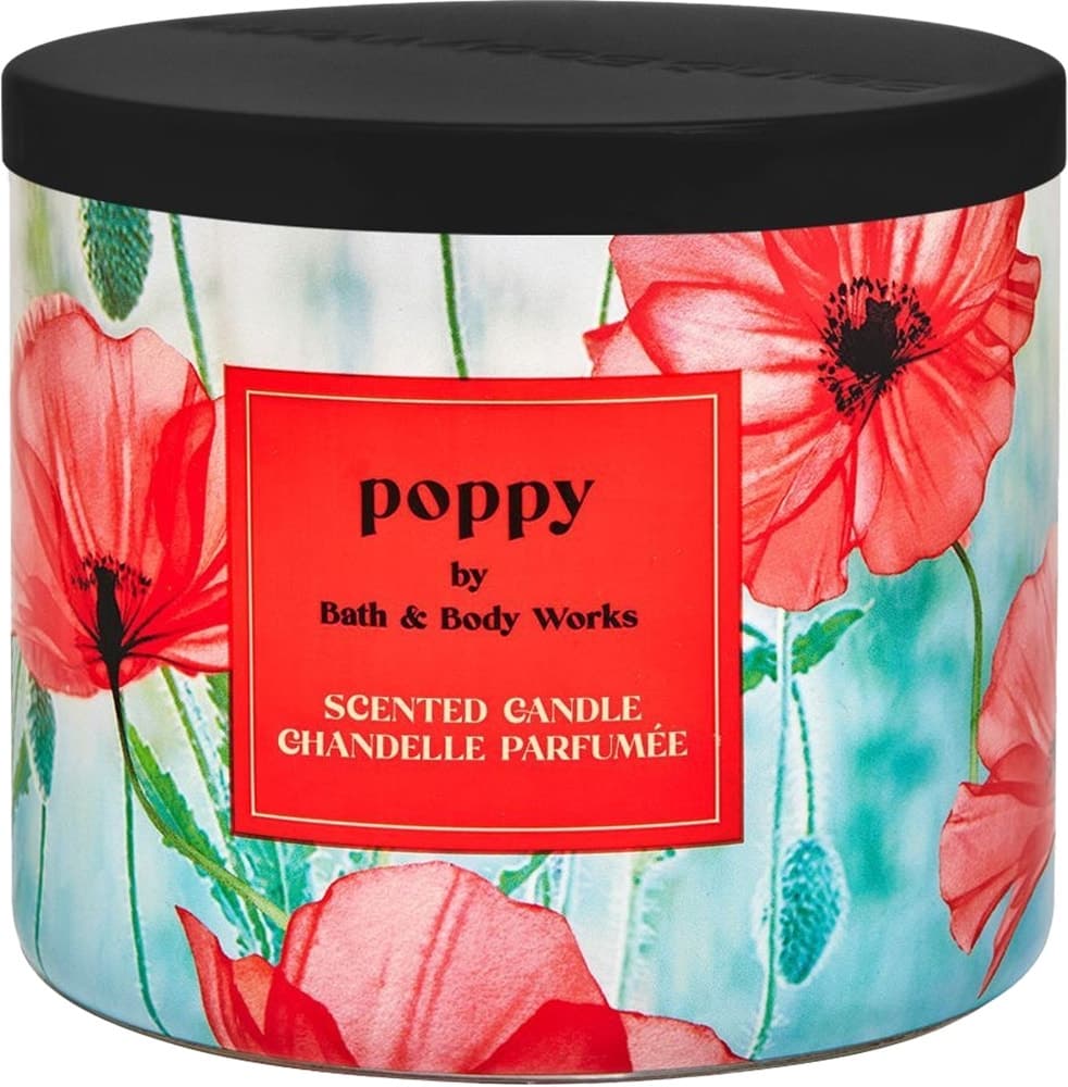 Vela Aromática Bath & Body Works Poppy