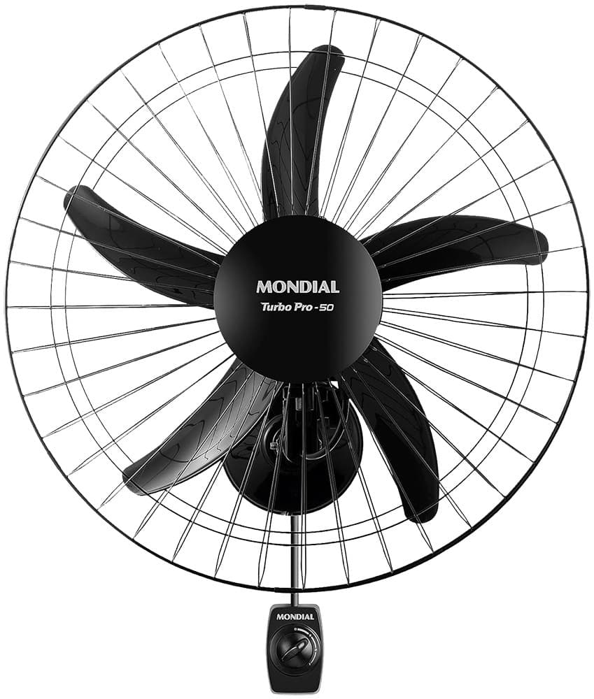 Ventilador de Parede Mondial Nvp-Pro-50 Turbo Pro-50 5 Pás 220V/60Hz