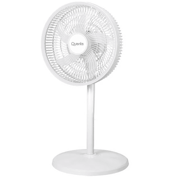 Ventilador de Chão Quanta Qtvr140 2 Em 1 14" 17W Recarregável Bivolt Branco