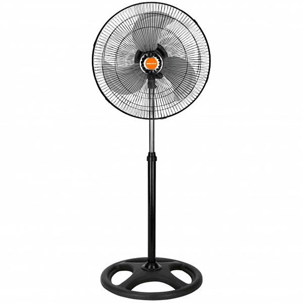 Ventilador de Pé Megastar FAN1815A 18" 3 Velocidades 75 Watts Preto