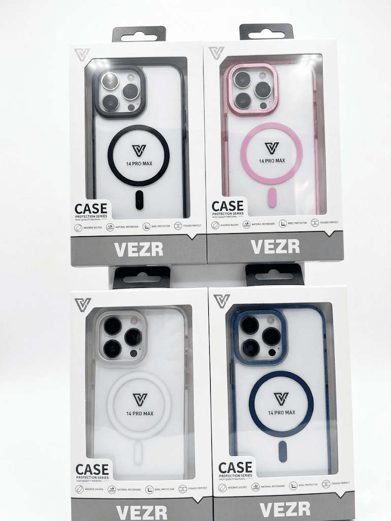 Capa Protetora Vezr para iPhone 14 Pro Max Várias Cores