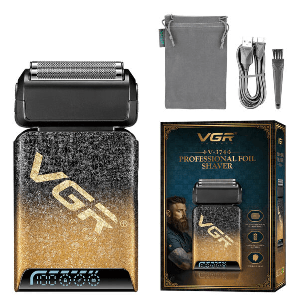 Cortador de Pelo Vgr V-374 2.5 1400W USB Recargable Dorado