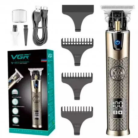 Cortador de Pelo Vgr V-983 Gold USB Recargable