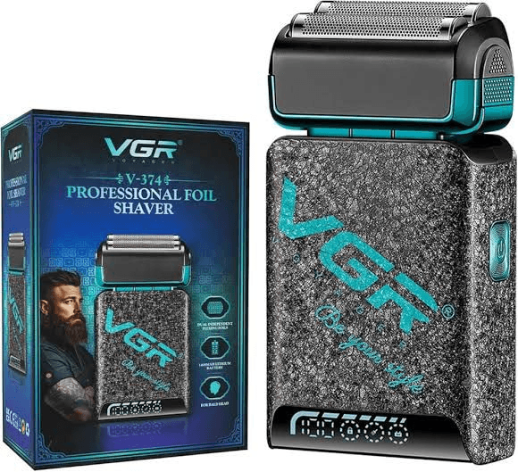 Cortador de Pelo Vgr V-374 2.5 1400W USB Recarregável Preto