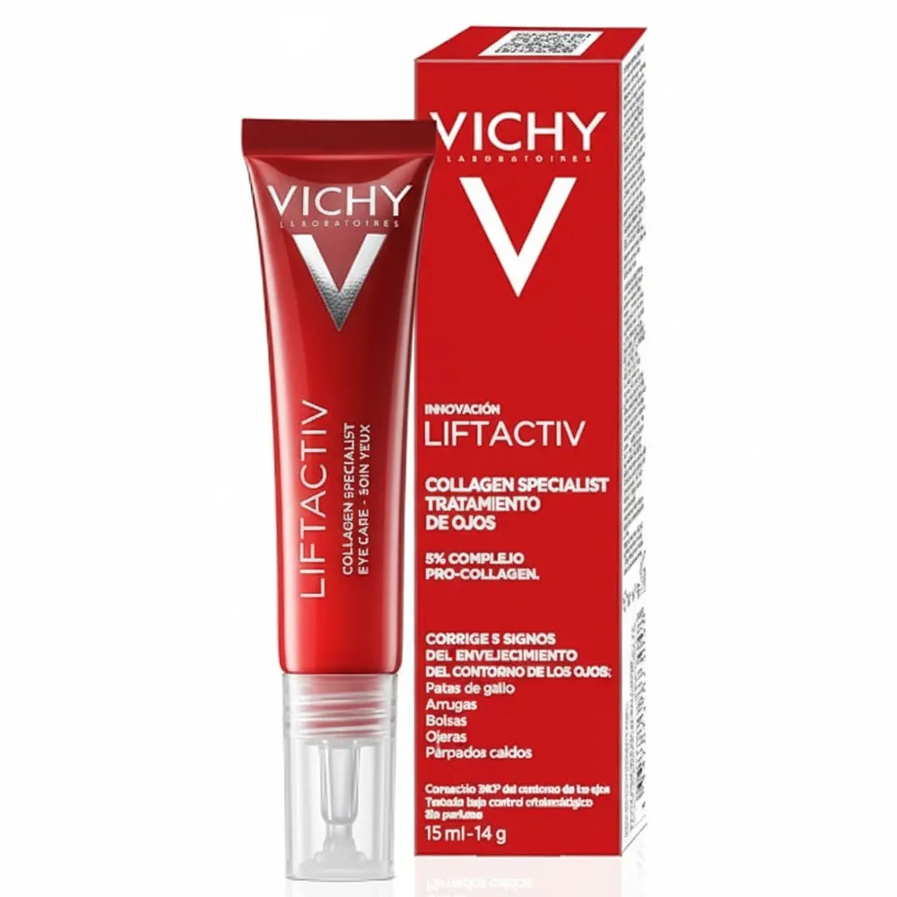Creme Facial Vichy Liftactiv Collagen Specialist Área Dos Olhos 15ml