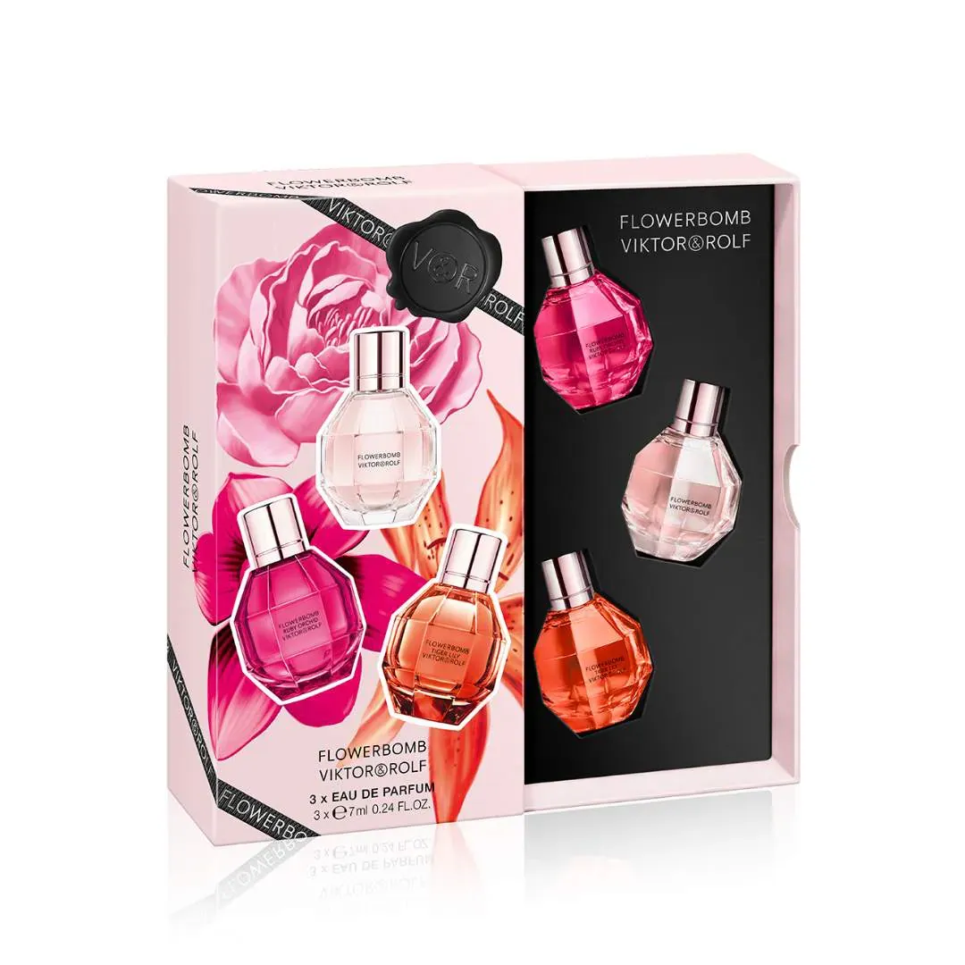 Perfume Victor & Rolf Flowerbomb Eau de Parfum Kit 3x7ml