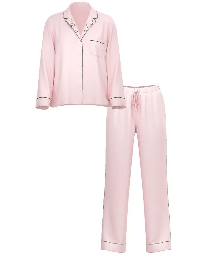 Roupas Victoria's Secret Pijama C/pantalon Rosa Tamanho L