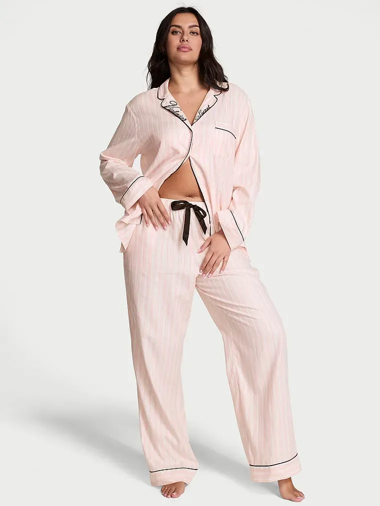 Roupas Victoria's Secret Pijama C/pantalon Rosa Raya Brillo Tamanho (T)XL