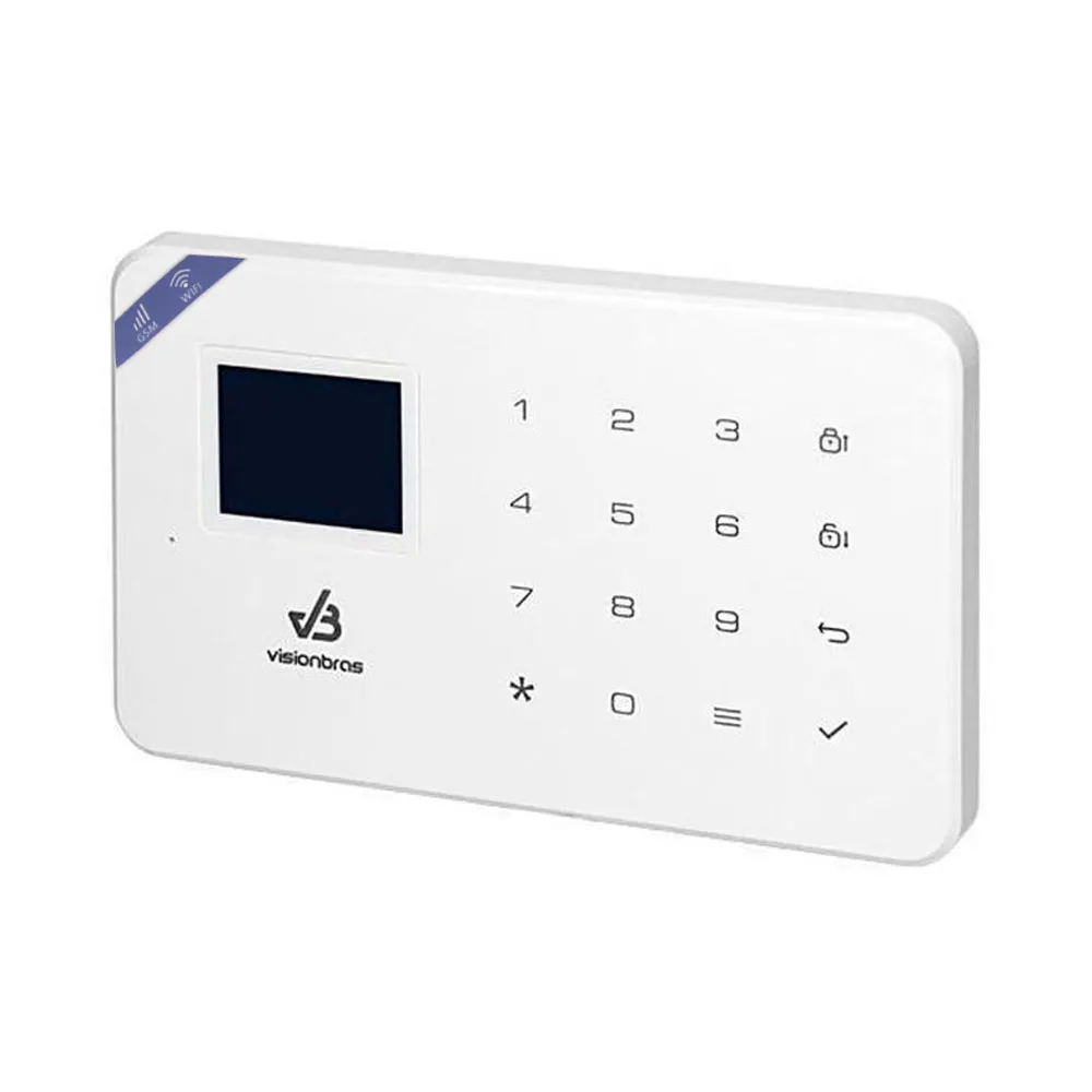 Kit de Alarme Visionbras Vb-KS100W GSM/WIFI/TUYA/TOUCH