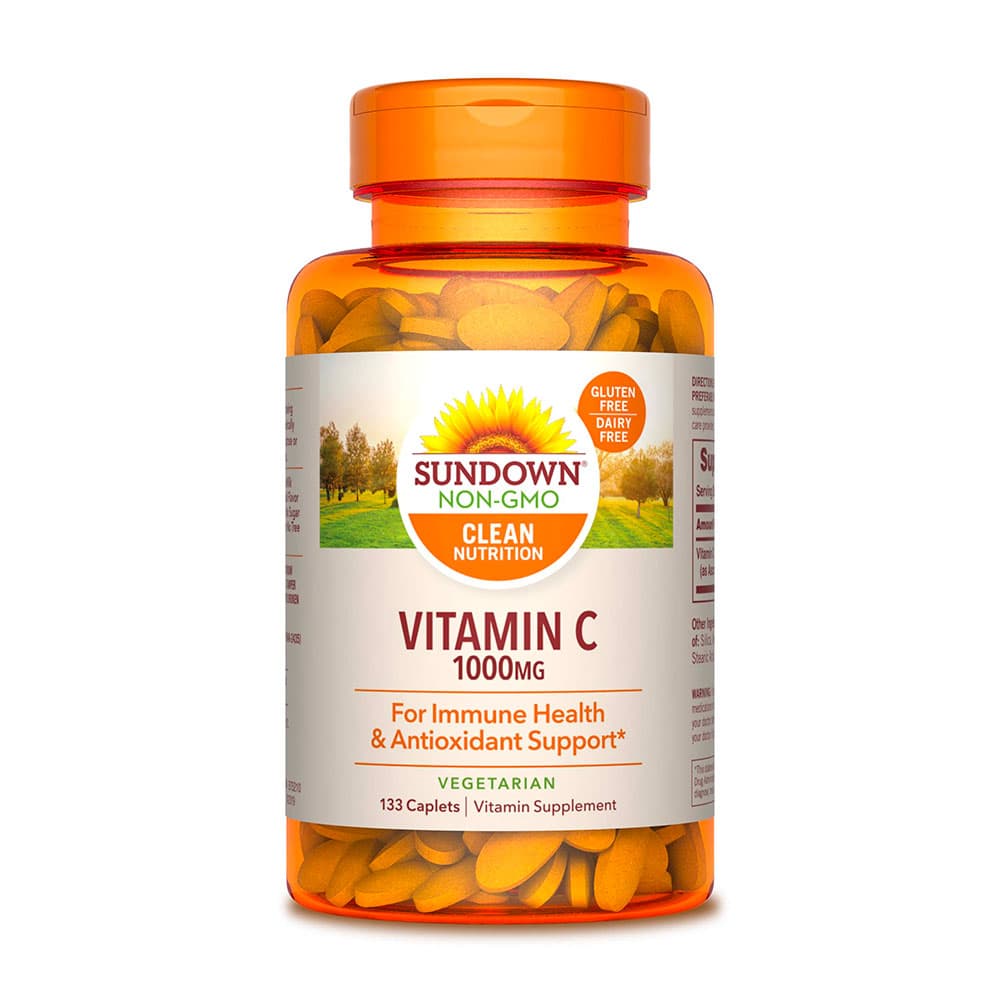 Vitamina C Sundown Naturals 1000MG 133 Cápsulas