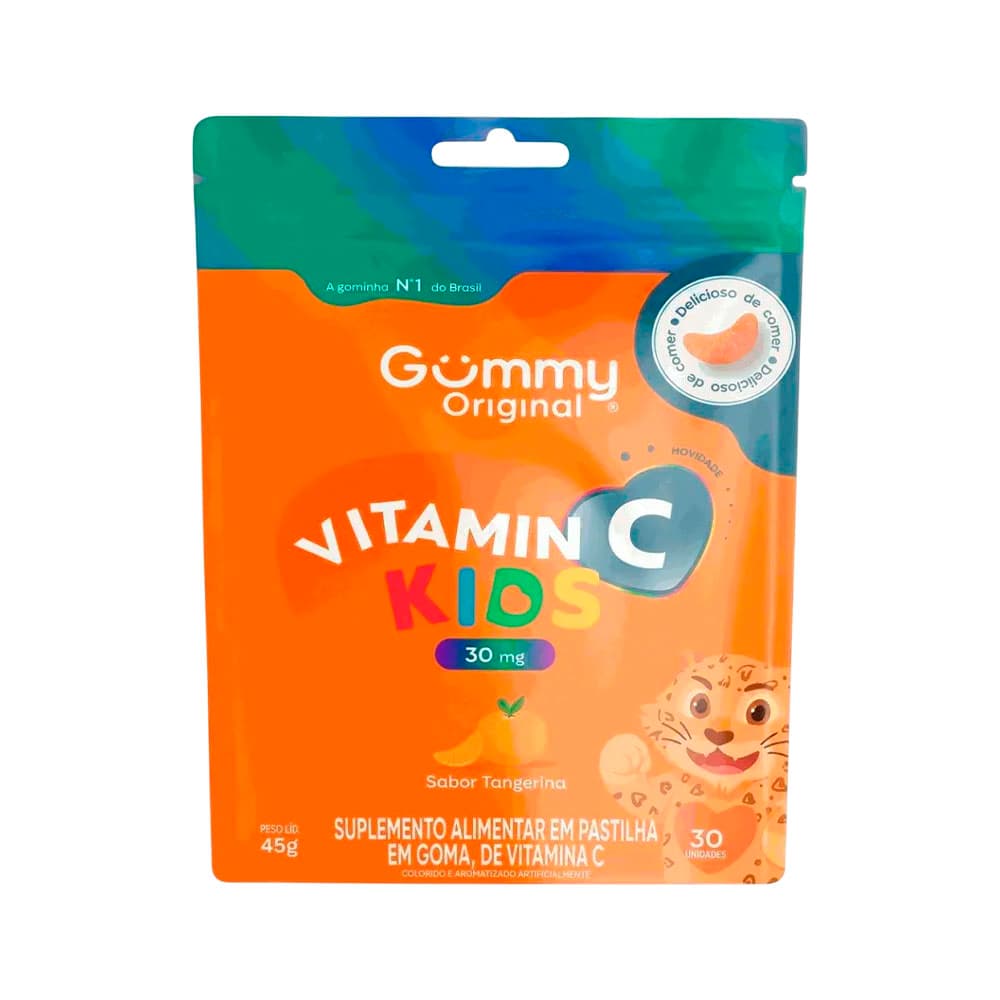 Vitamina Gummy Vitamina C Kids Mandarina 30MG 30 Gomas