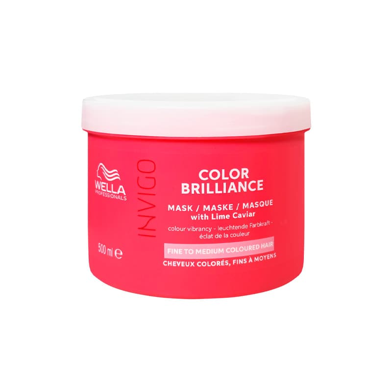 Máscara Wella Brilliance Fine 500ml