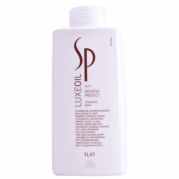 Shampoo Wella Luxeoil Keratin Protect 1000 Ml
