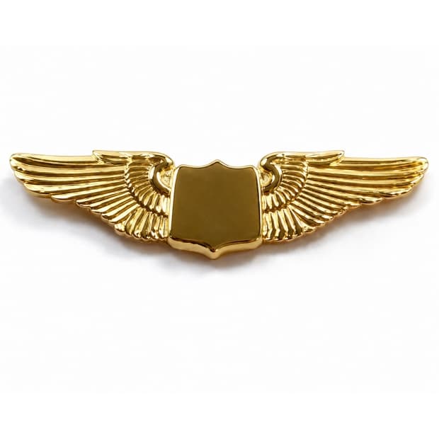 Wings Pilot Tackette Dourado Médio (5.1Cm)