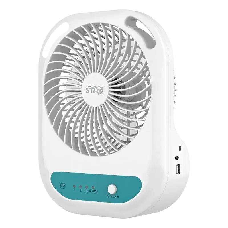 Ventilador Recarregável Winning Star St-4052 6W