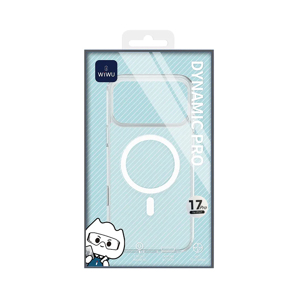 Capa Wiwu iPhone 17 Pro Mcc-102 Dynamic Pro Transparente