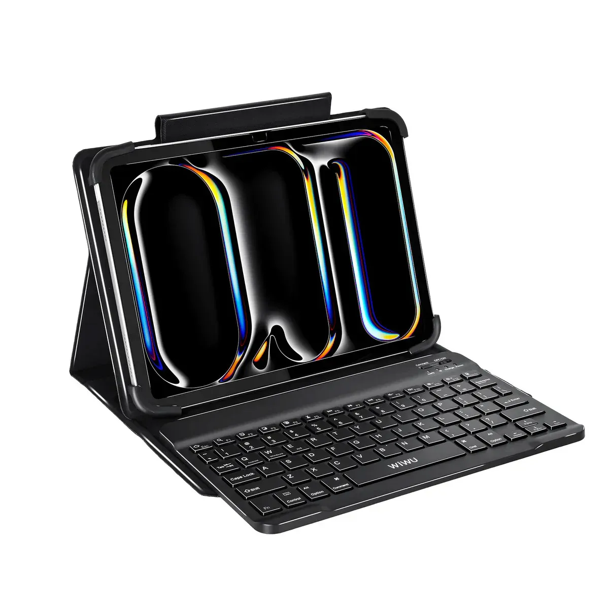 Wiwu Capa Protetora para iPad W-UK001BLK7 7-8" Teclado Preto