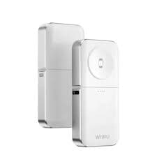 Carregador 3 Em 1 para Smartwatch Wiwu M21 Elf Branco