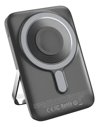Power Bank MagSafe 10000mAh Preto Wiwu P018