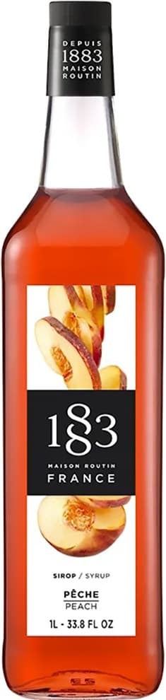 Xarope 1883 Maison Routin Peach - 1L