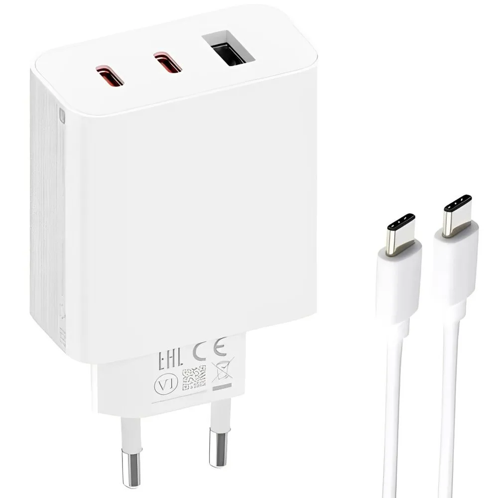 Carregador Xiaomi Gan Charger 67W BHR7492US USB-C/USB C/Cabo