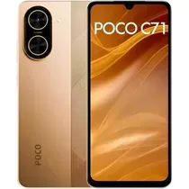 Celular Xiaomi Poco C71 Dual Chip LTE 3/64GB 15W Dourado