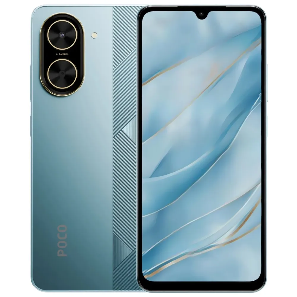Celular Xiaomi Poco C71 6.88" Ds LTE 4/128GB Azul 15W