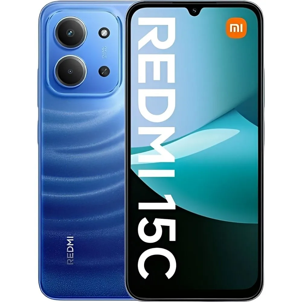 Celular Xiaomi Redmi 15C 6.9" Dual Chip LTE 4/128GB Moonlight Blue 33W