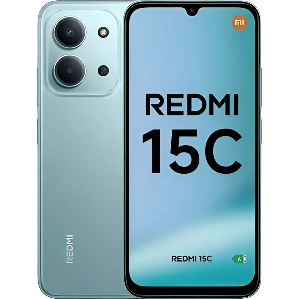 Celular Xiaomi Redmi 15C 6.9" Dual Chip 4/256GB Verde 33W