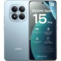 Celular Xiaomi Redmi Note 15 Pro 6.77" Dual Chip LTE 8/256GB Azul 45W