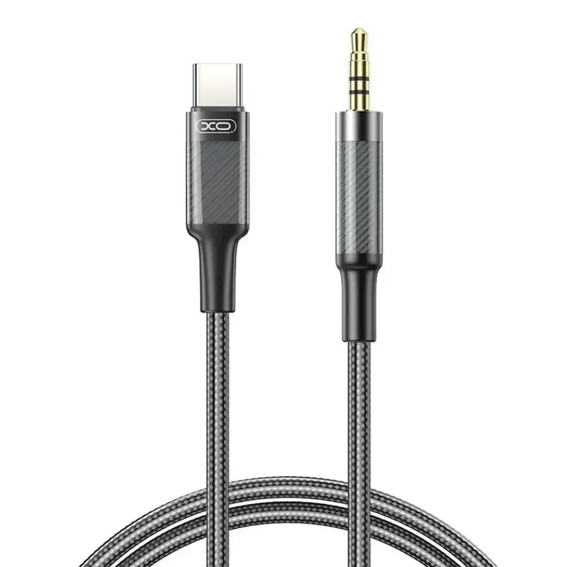 Cabo de Áudio USB-C Preto