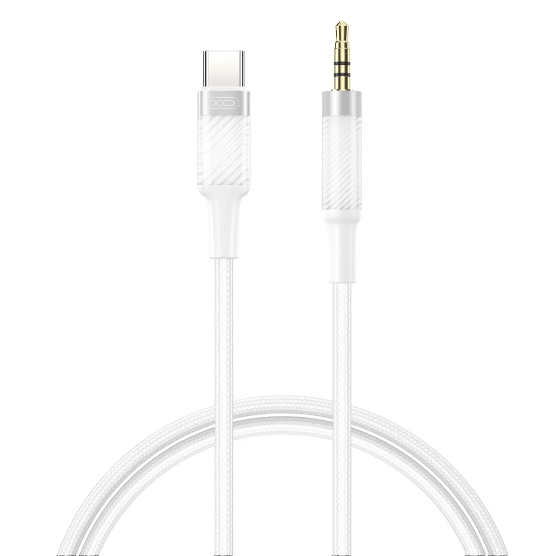 Cabo de Áudio USB-C Xo Nb-R279B Branco