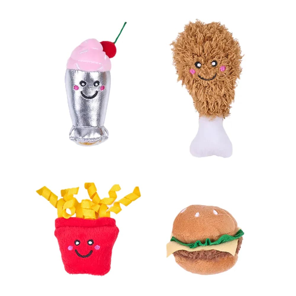 Brinquedo para Gato Zippy Paws Fast Food 4P