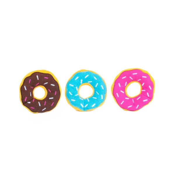 Brinquedo para Cachorro Zippy Paws Miniz Donas 3P